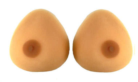 Self Adhesive Triangle Silicone Breast Forms Fake Boobs