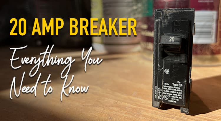 20 amp circuit breaker trips