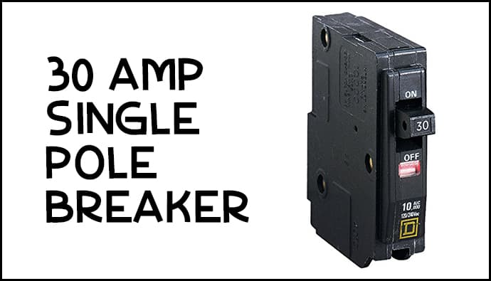 30 amp single pole circuit breaker