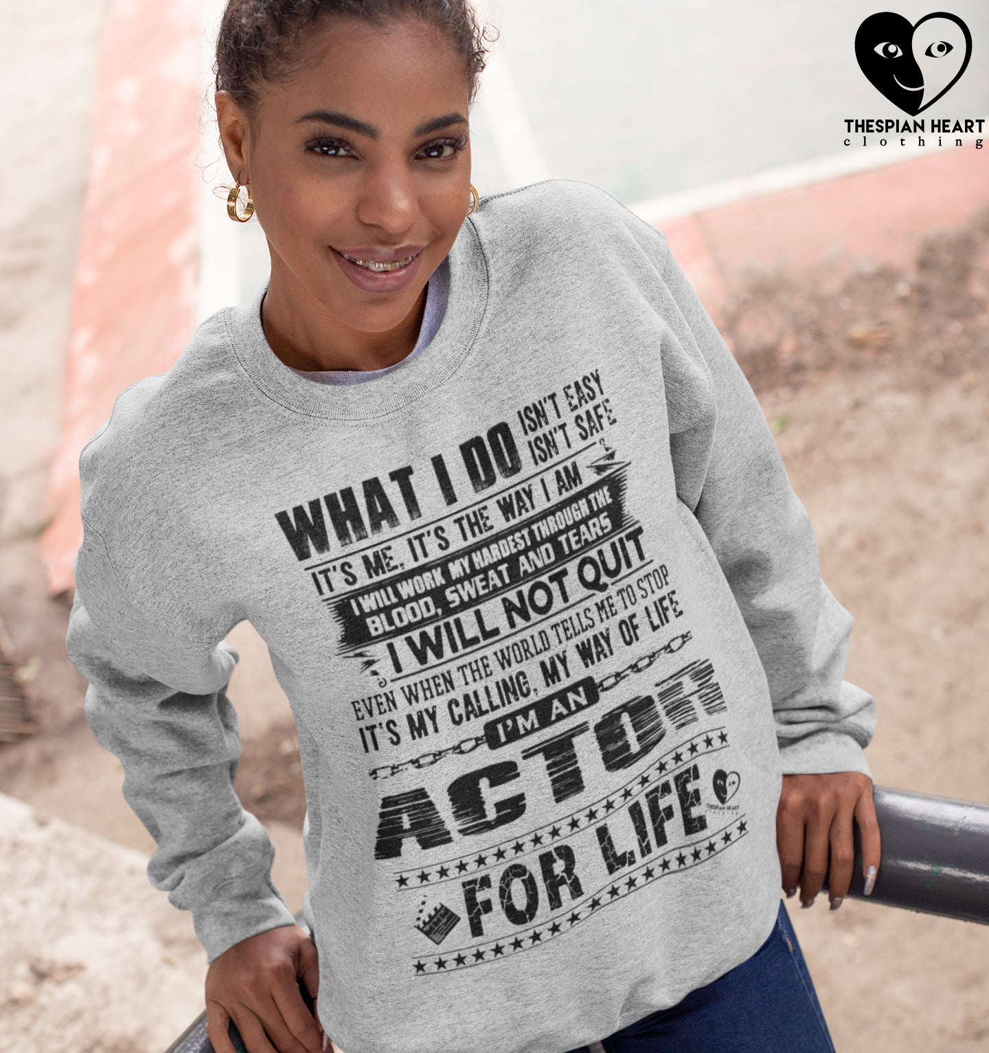 [Actor For LIFE] Unisex Crewneck Sweatshirt