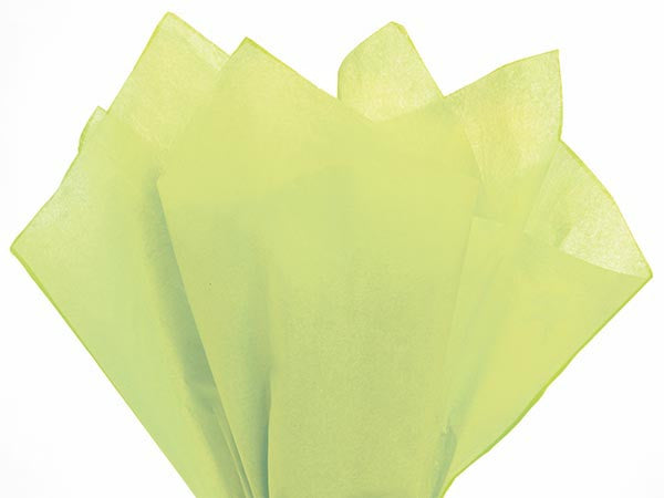 Fresh Lime Solid Tissue Paper 20x30 Crepe Paper Store