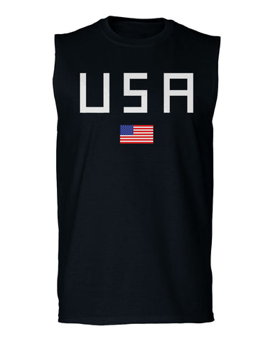 American Summer 100% cotton patriotic flag tank top – The Flag Shirt