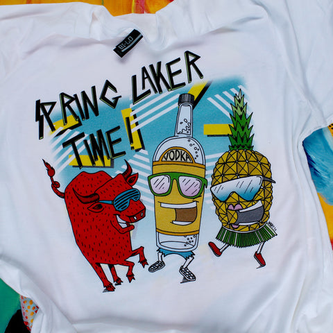 parker house spring laker shirt design by radcakes