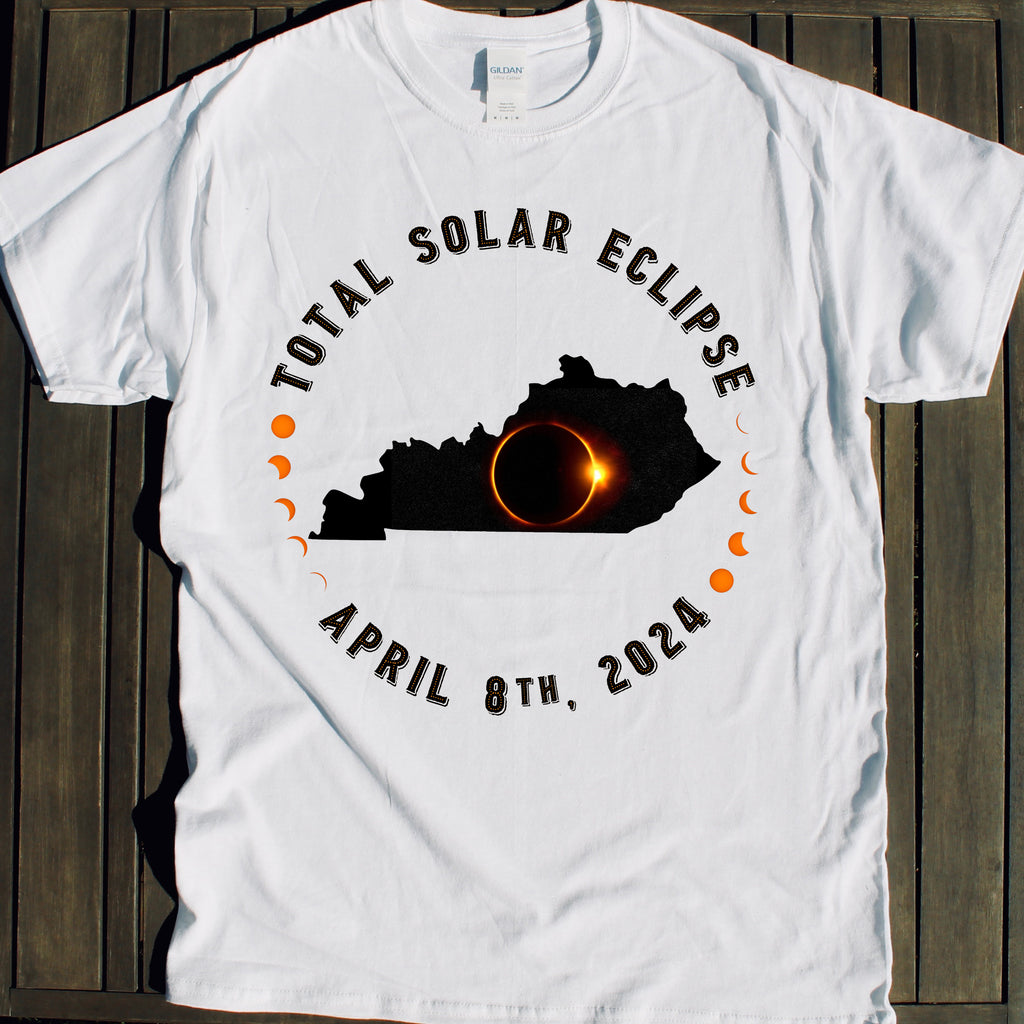 2024 Total Solar Eclipse Shirt: Kentucky – RAD Shirts Custom Printing