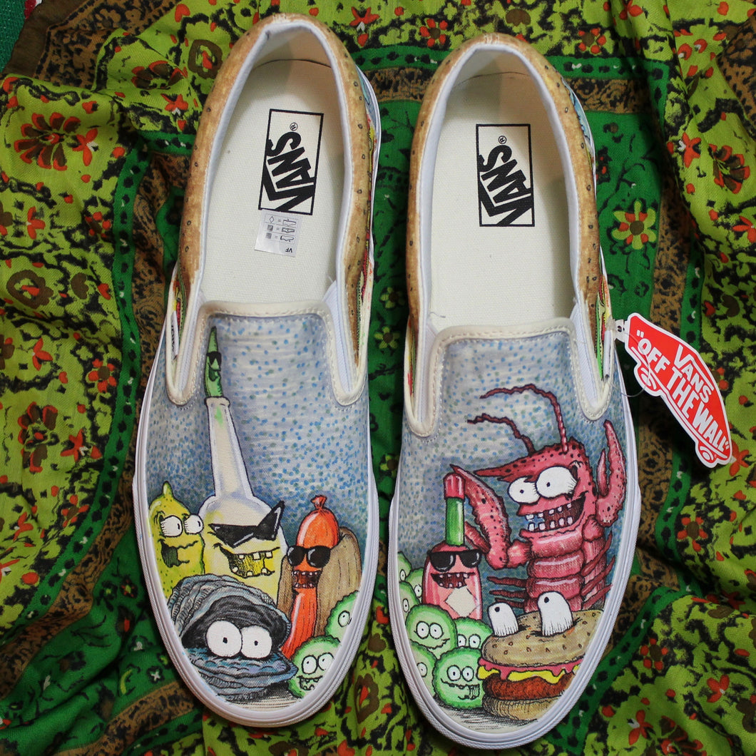 vans food shoes