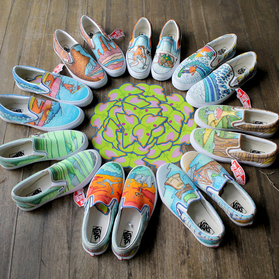 custom vans sneakers