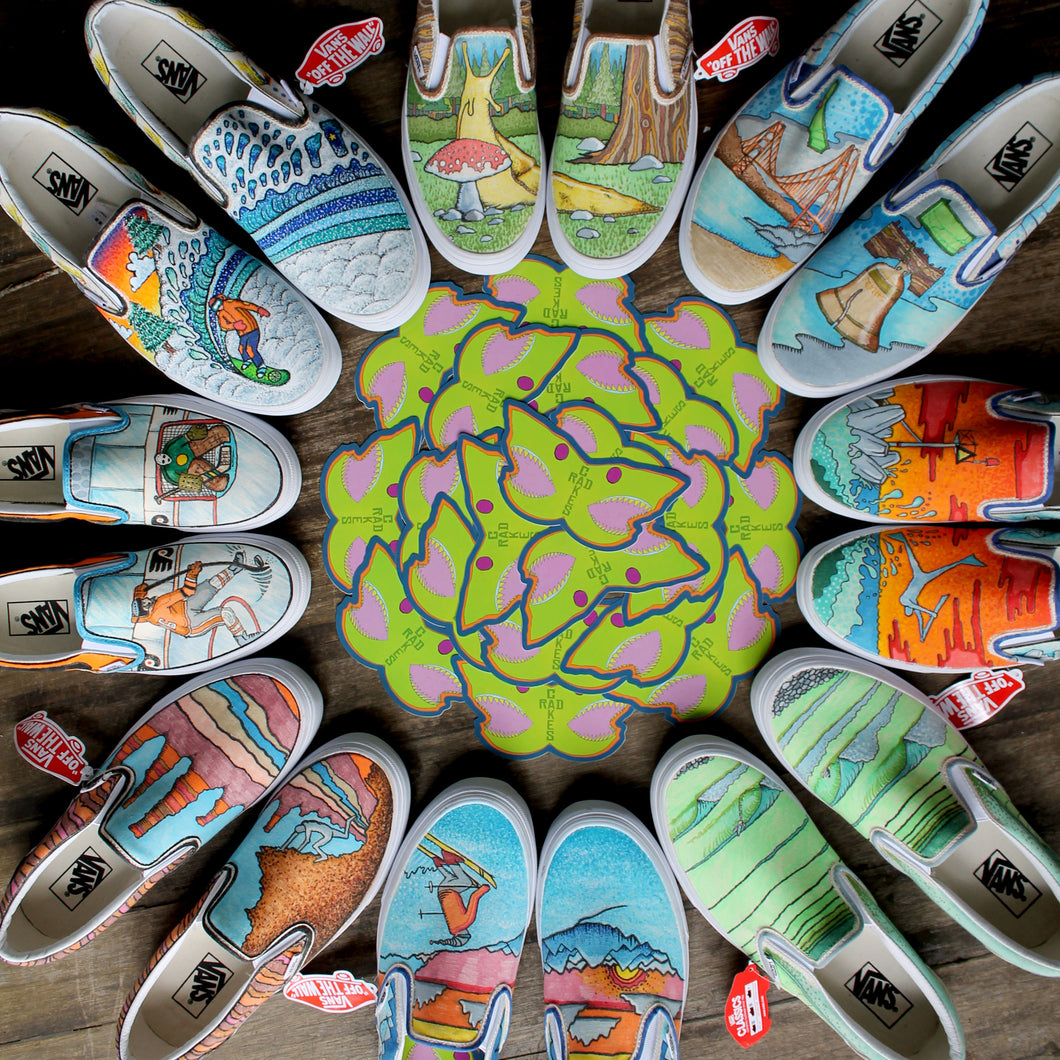 vans off the wall customs