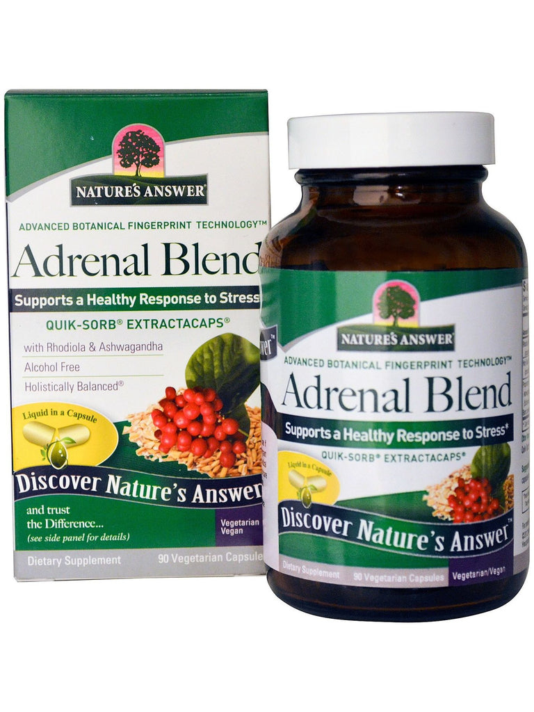 Adrenal stress. Природа IHERB. Adrenal stress support.