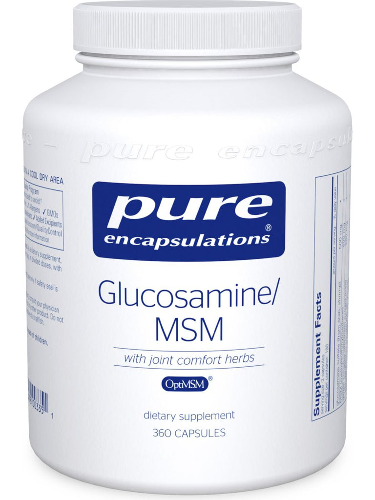 Glucosamine Msm W Joint Comfort 360vcaps Herbs Direct