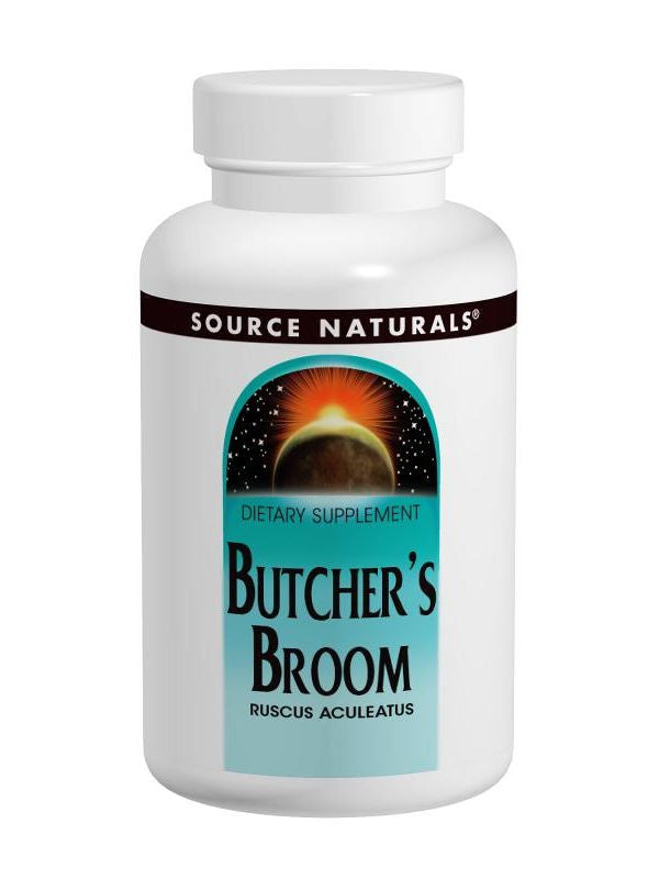 Butcher's Broom, 500mg, 250 ct, Source Naturals