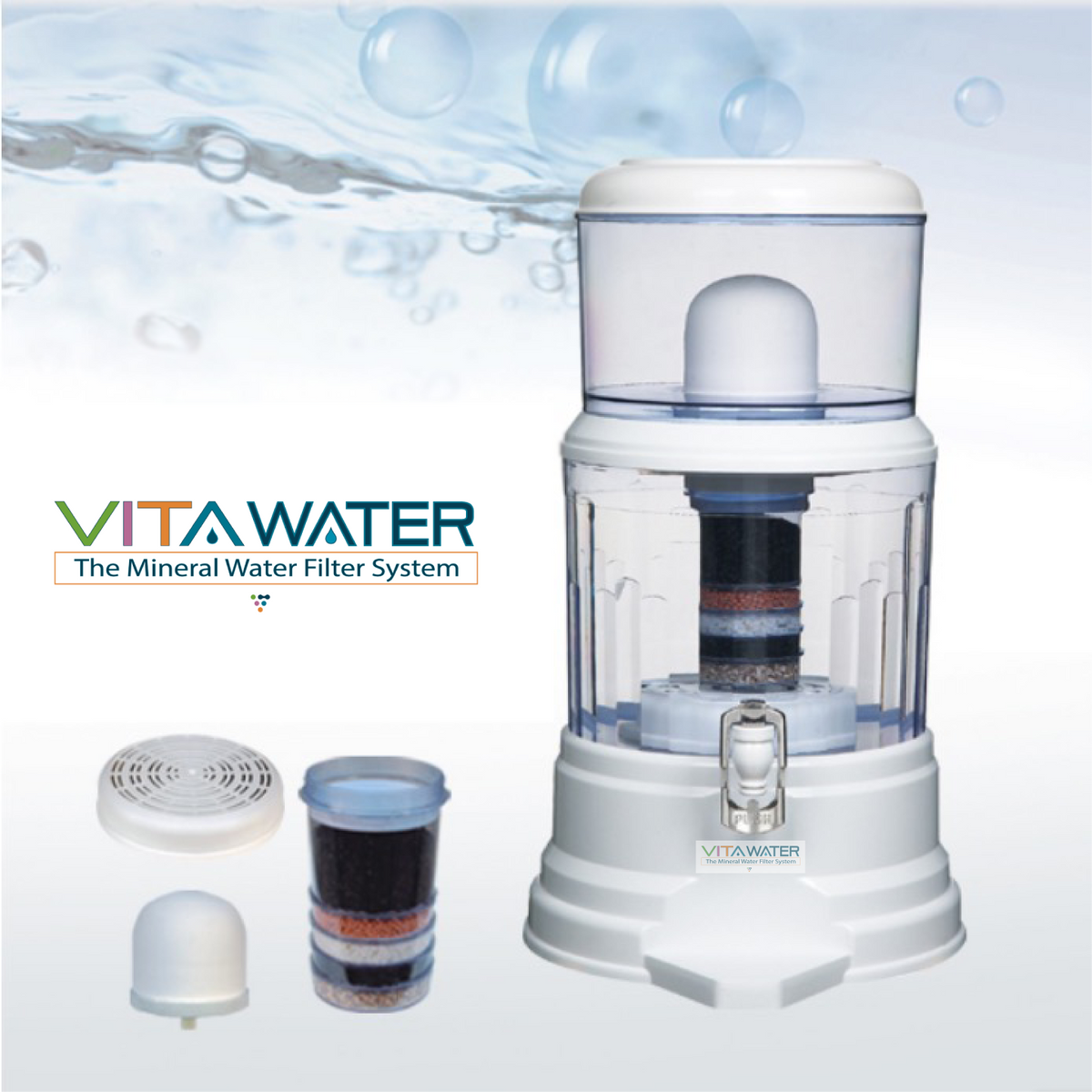 Vitawater The Mineral Water Filter System Vitastik 7159