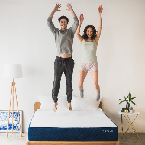 Skyler mattresses can help minimise partner disturbance by absorbing movement through its premium foam layers