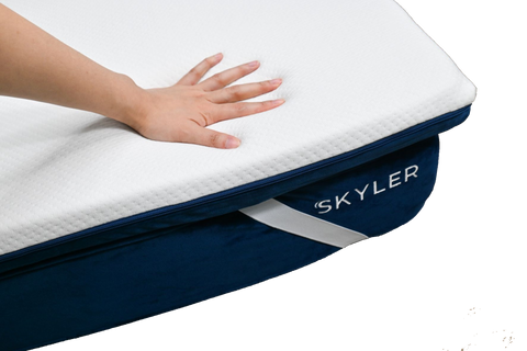 Skyler 記憶棉床墊適合用於太硬的床褥或開始出現凹陷的床褥