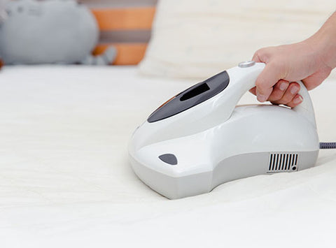 Vacuum your mattress across all sides to remove dirt, dust mites and other debris