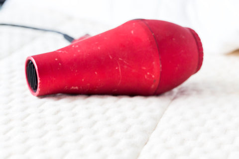 Dry Mattress with a Hairdryer