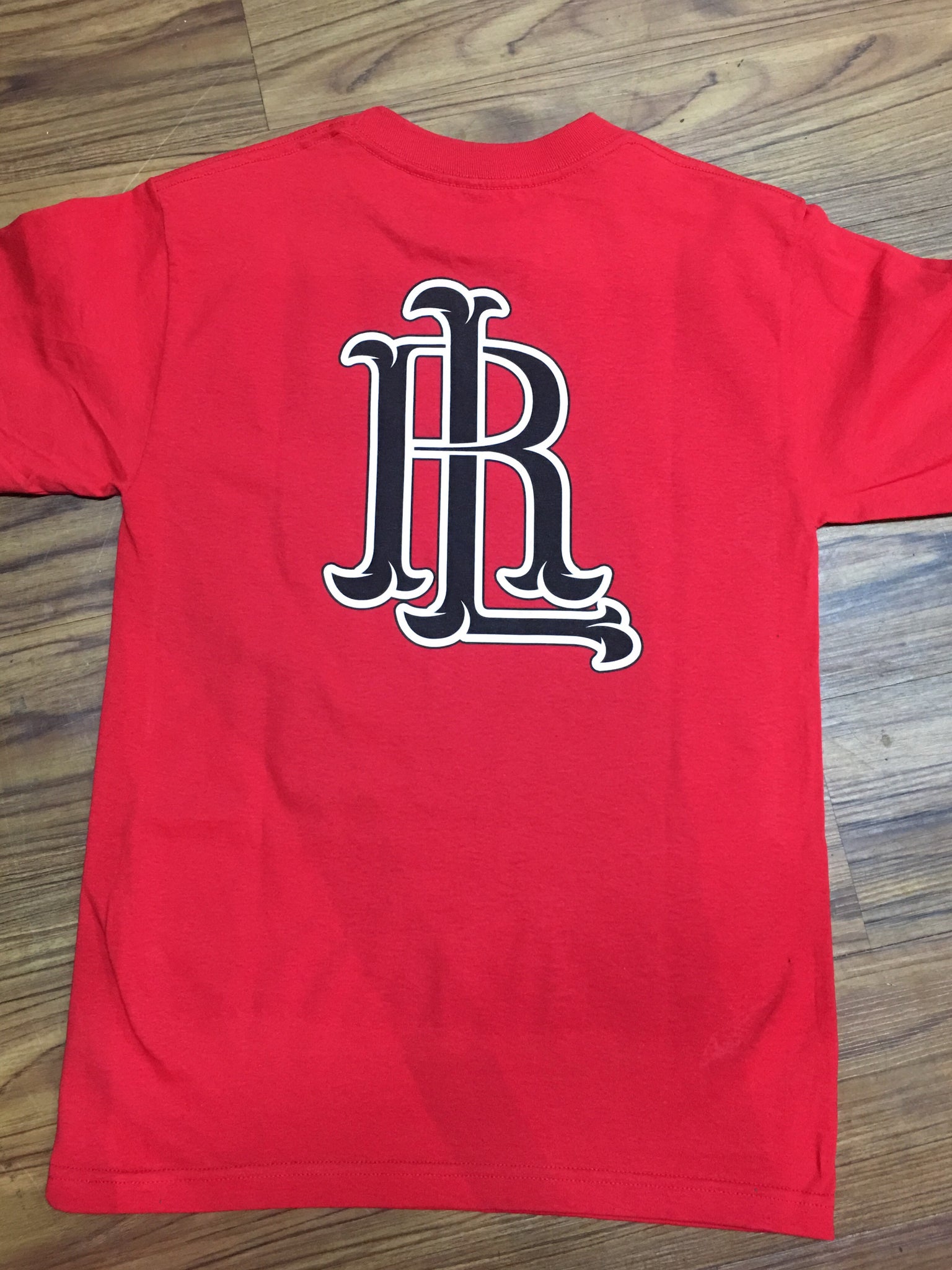 RL Logo Men's T-Shirt RED/BLACK – Red 