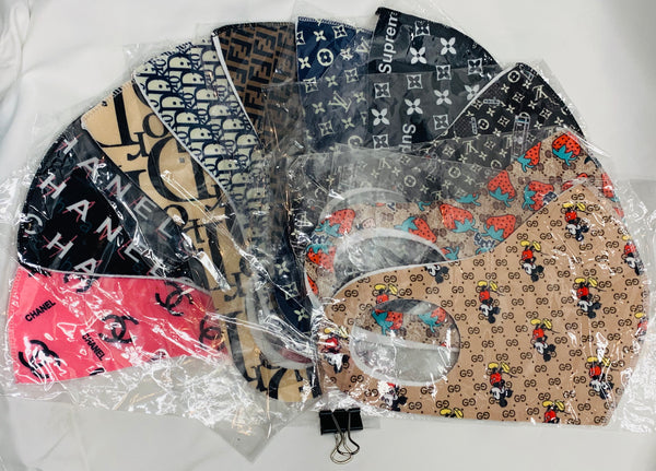 Face Mask ( LV Supreme Black )