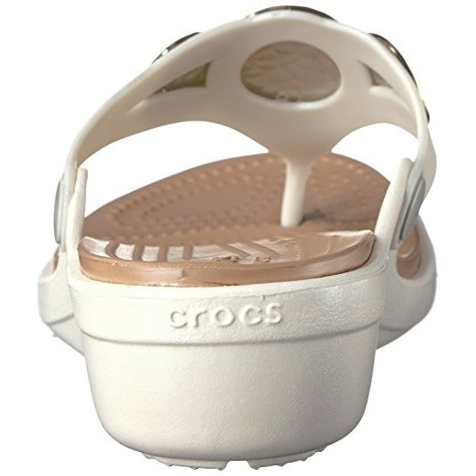 crocs sanrah wedge sandal