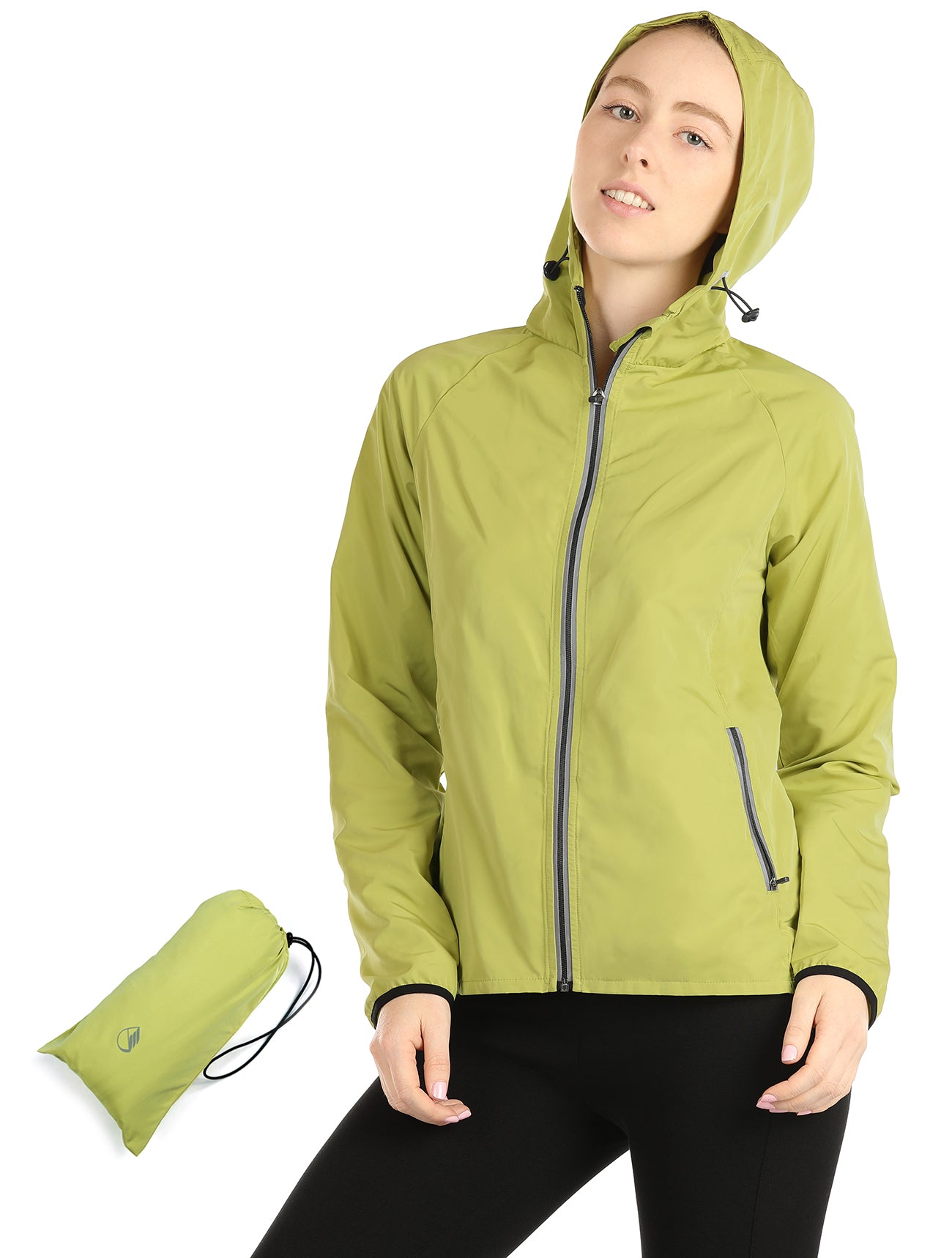 icyzone Lightweight Windbreaker Jackets for Women - Athletic Running O –  icyzonesports