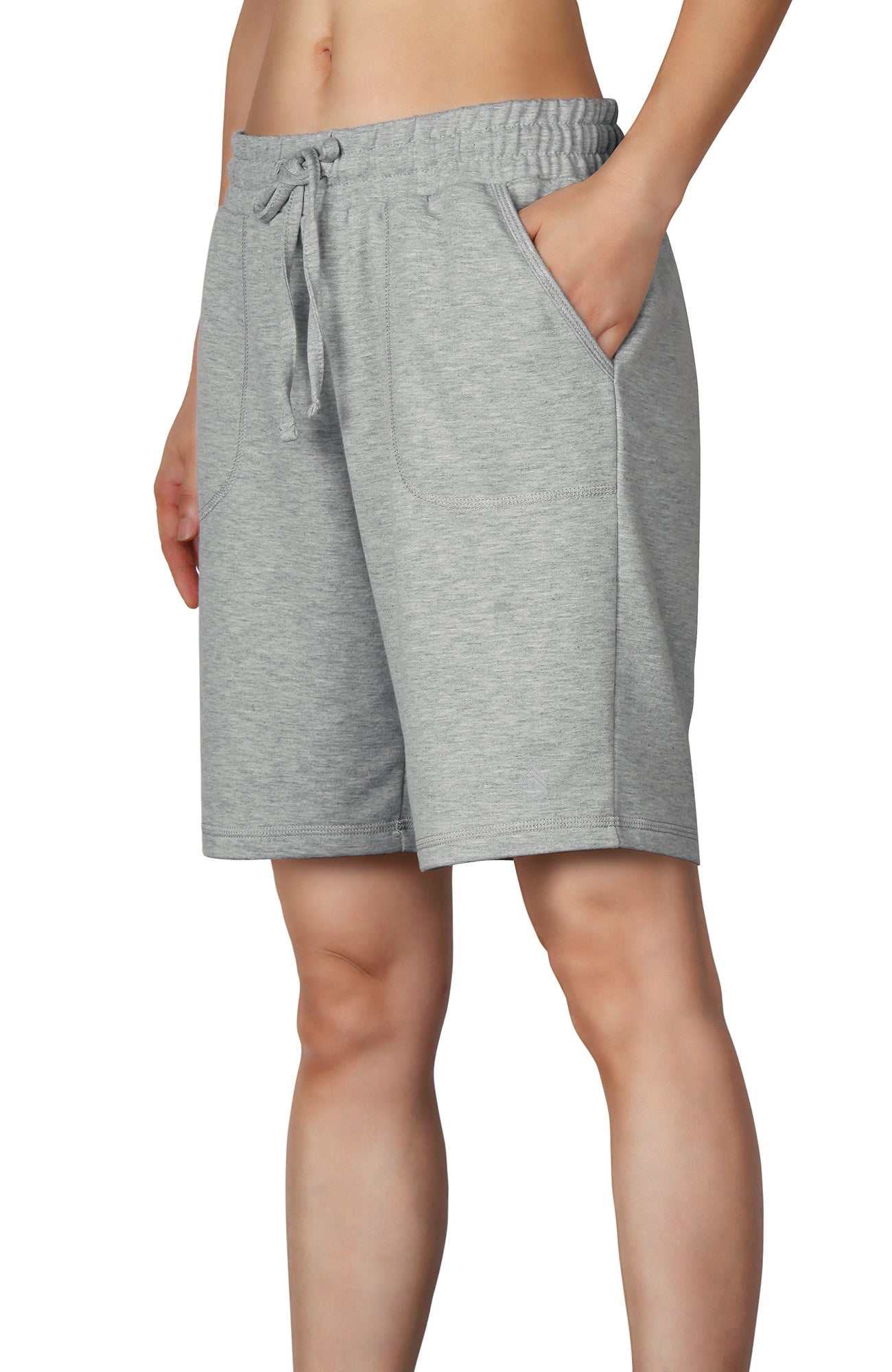 womens bermuda yoga shorts