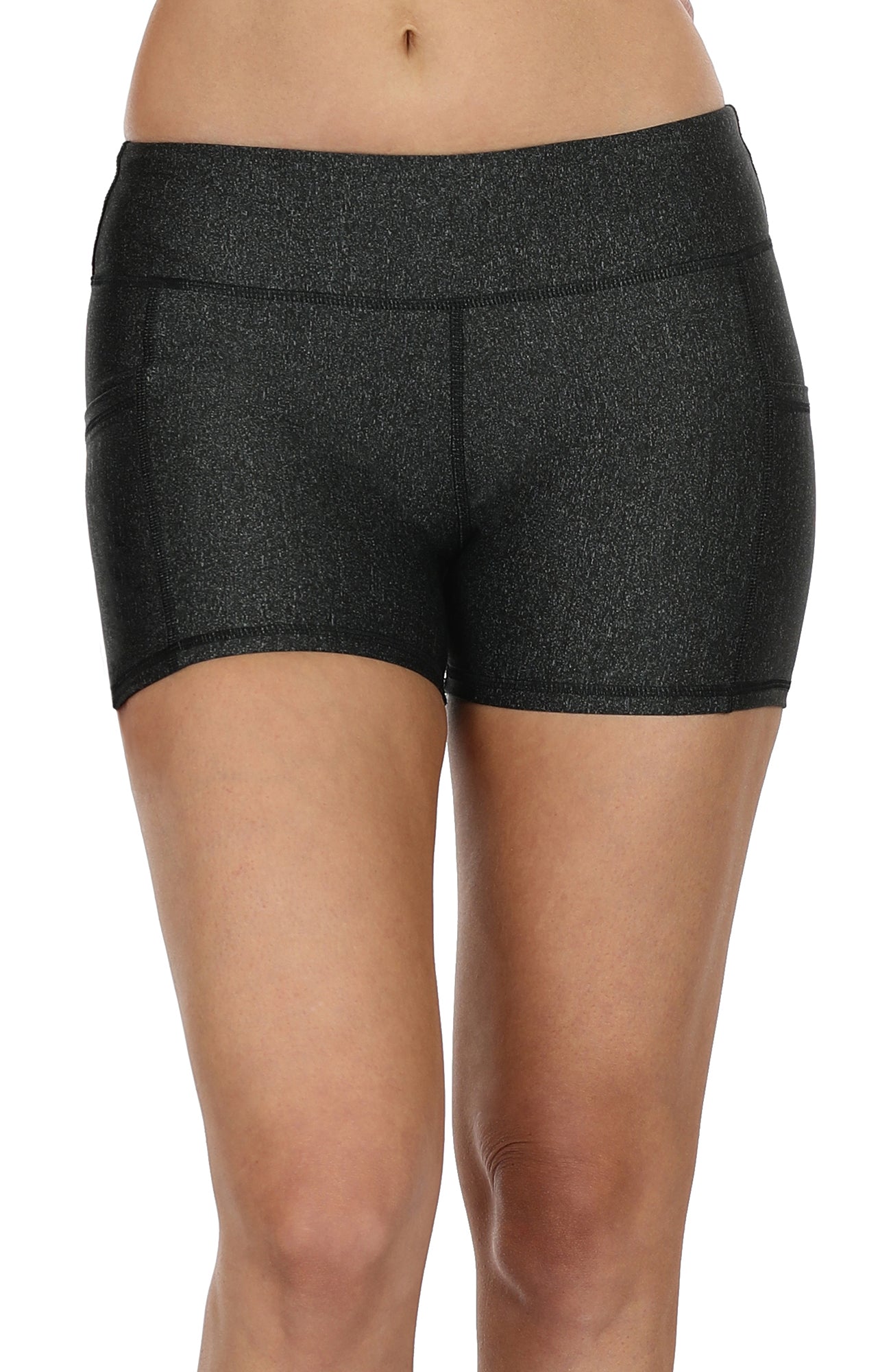 Long Workout Shorts Womens WorkoutWalls