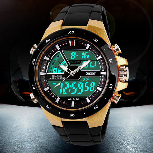 waterproof shockproof watch