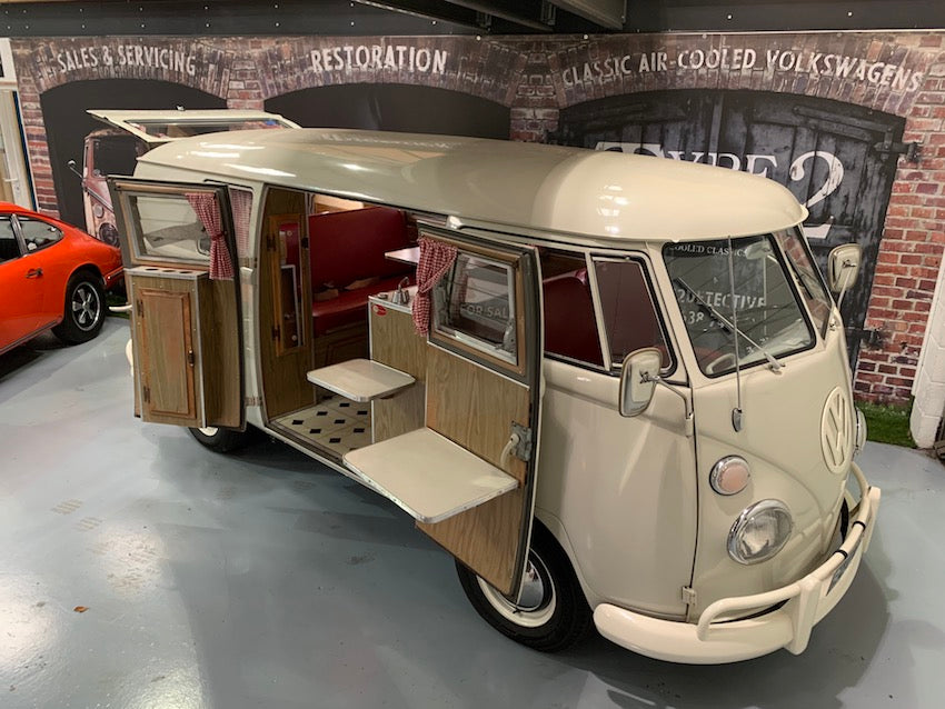 split screen camper vans for sale