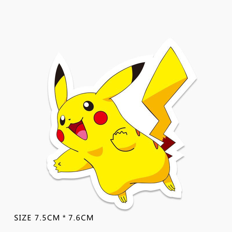 Pokemon Pikachu Cartoon Vinyl Sticker Decal