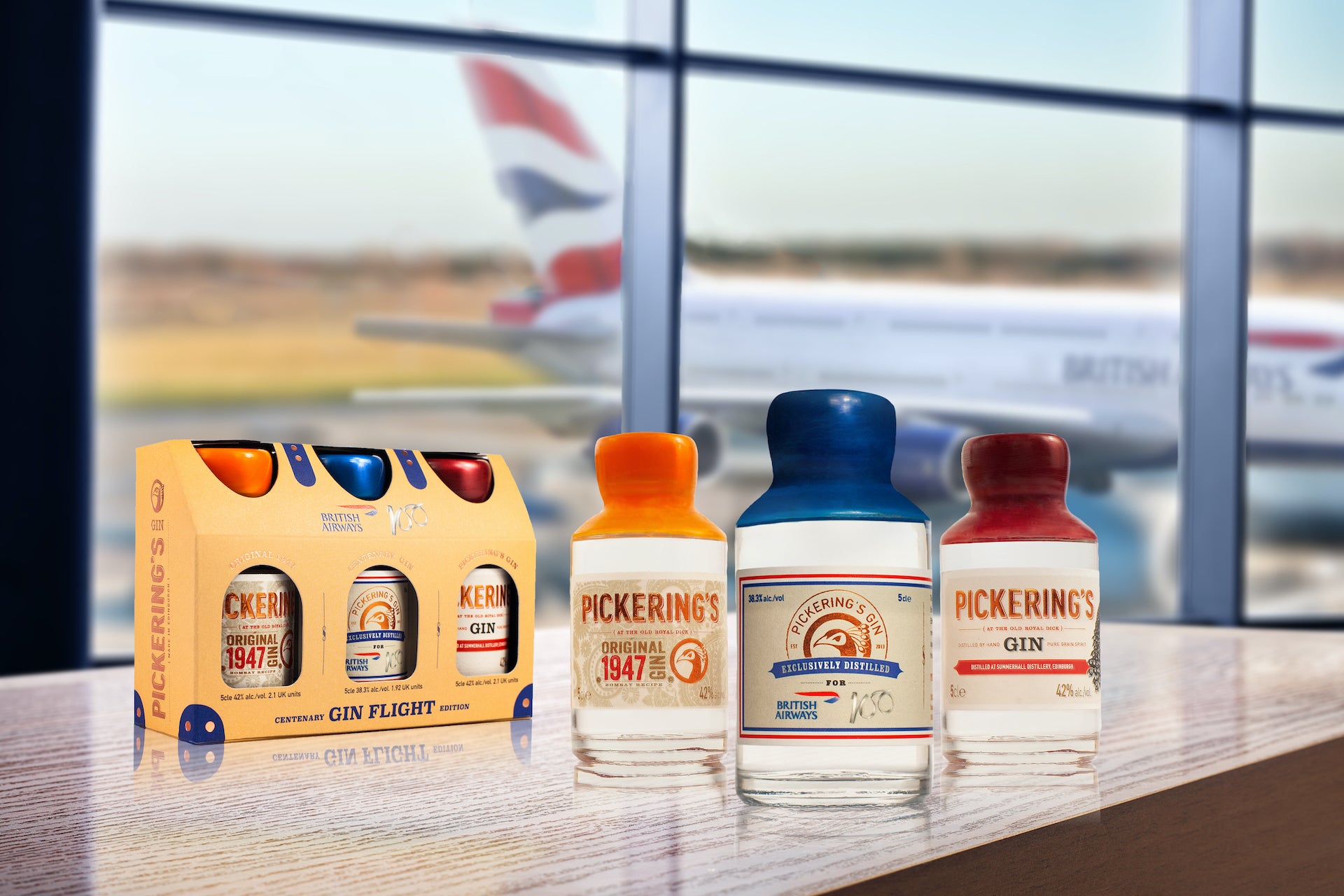 British Airways Gin with Pickering's Gin