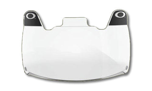 oakley football shield clear