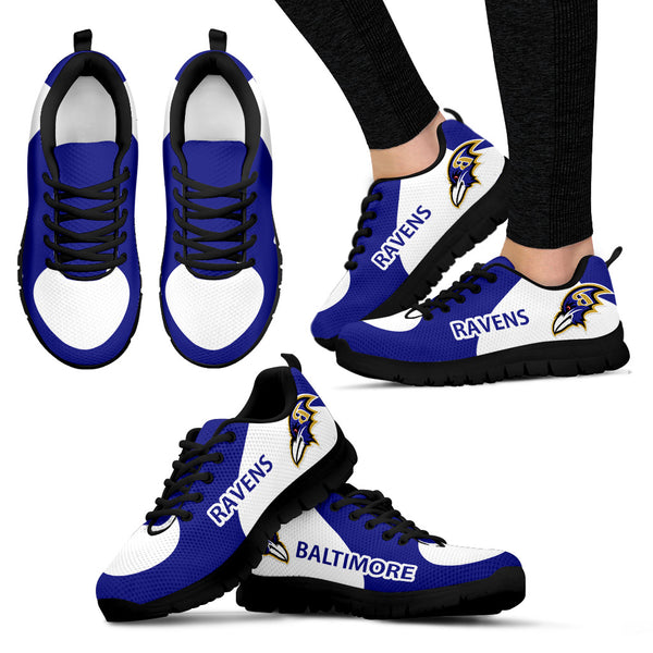 Baltimore Ravens Top Logo Sneakers – Best Funny Store