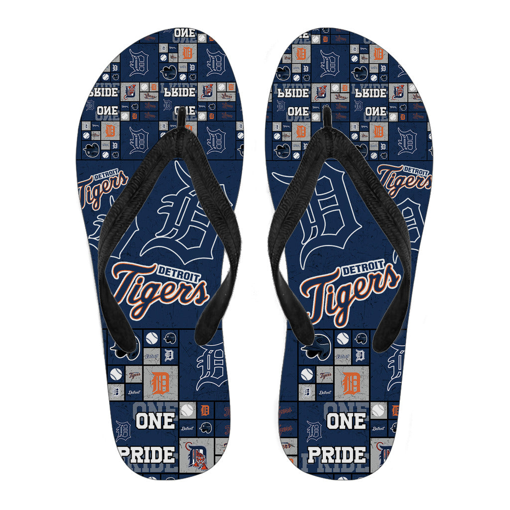 detroit tigers flip flops