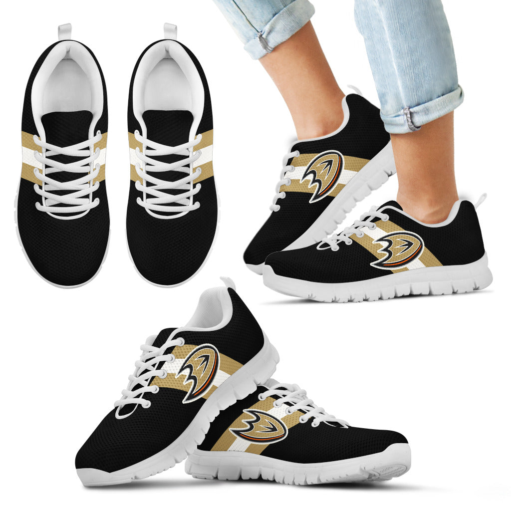 Three Colors Vertical Anaheim Ducks Sneakers – Best Funny Store