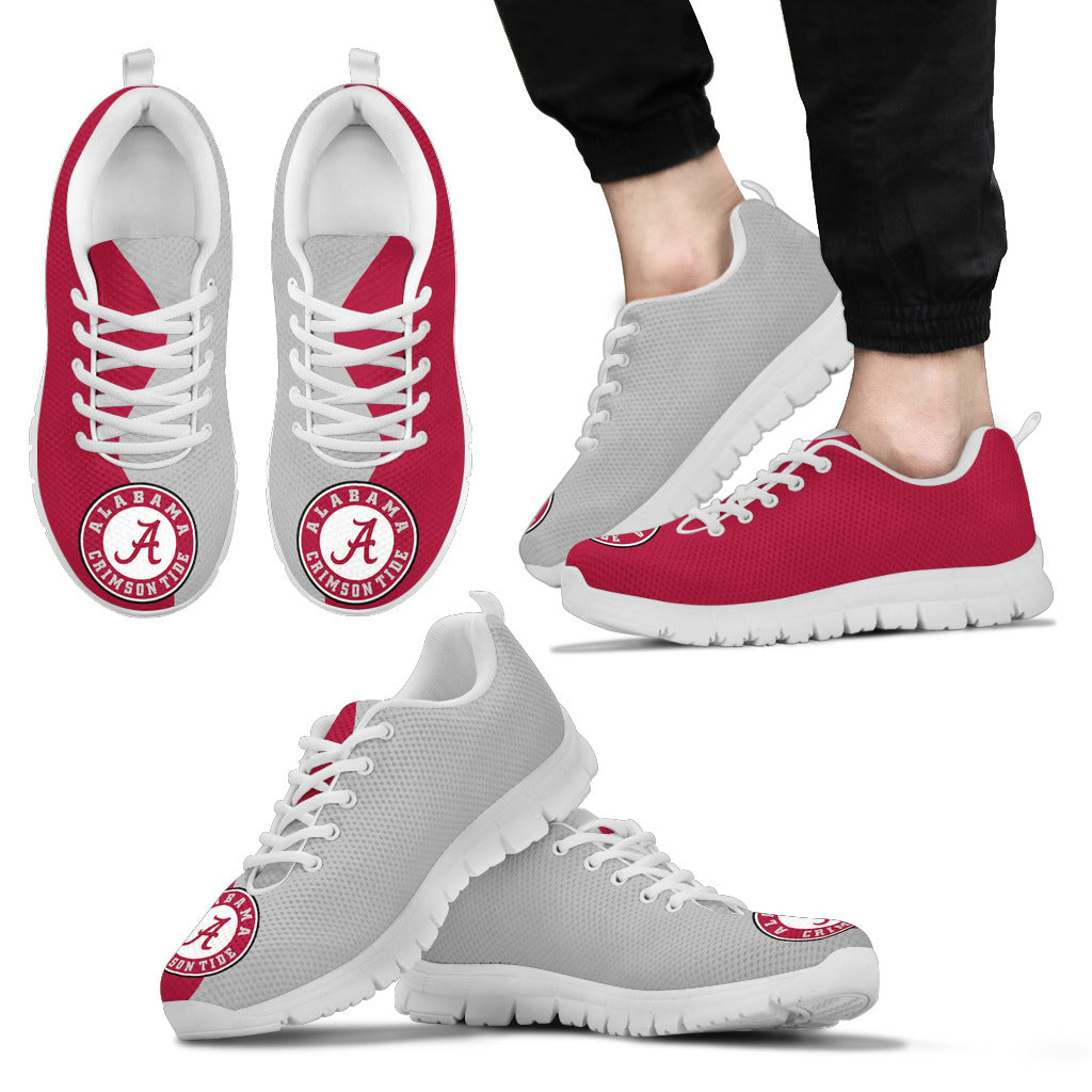 Two Colors Trending Lovely Alabama Crimson Tide Sneakers – Best Funny Store
