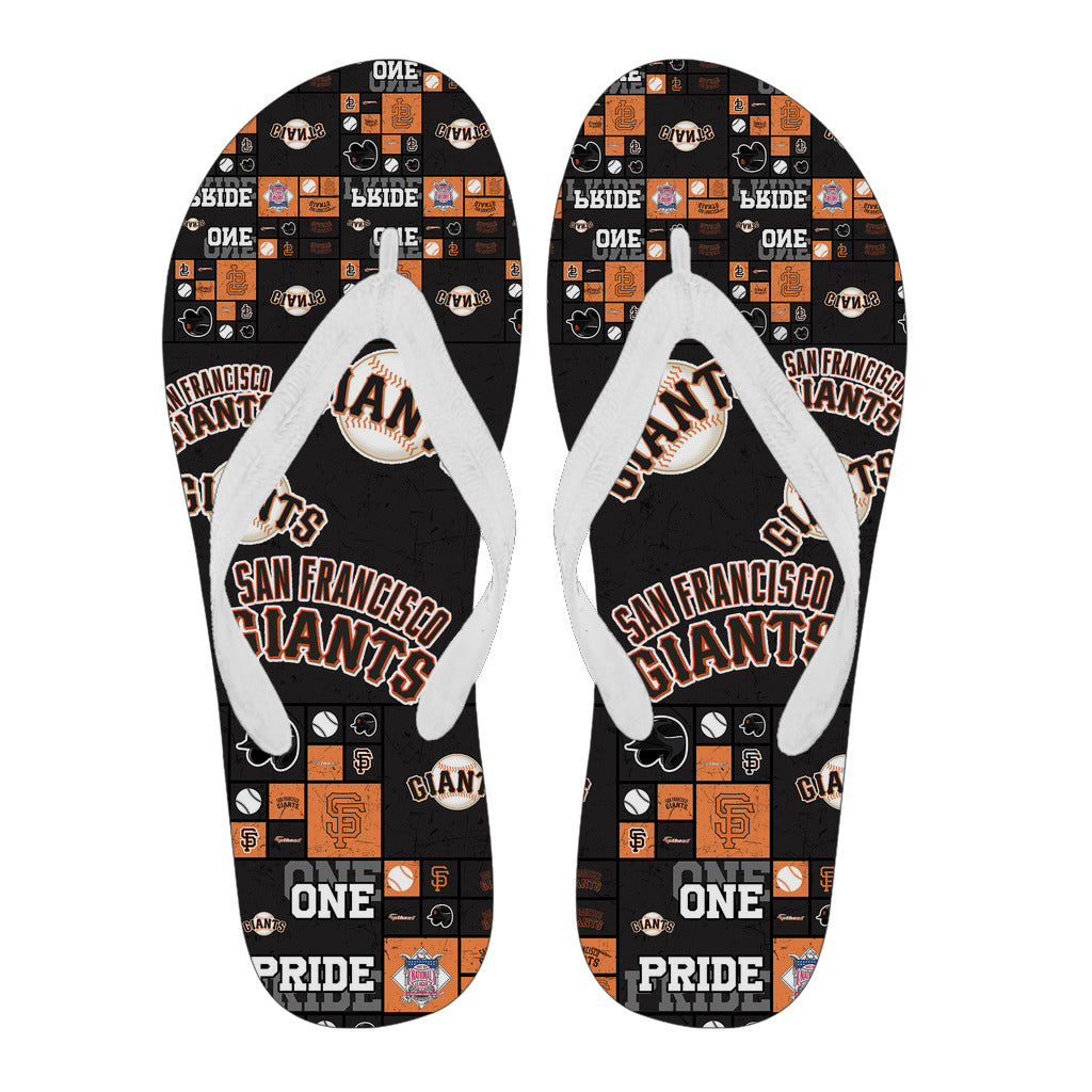 sf giants flip flops