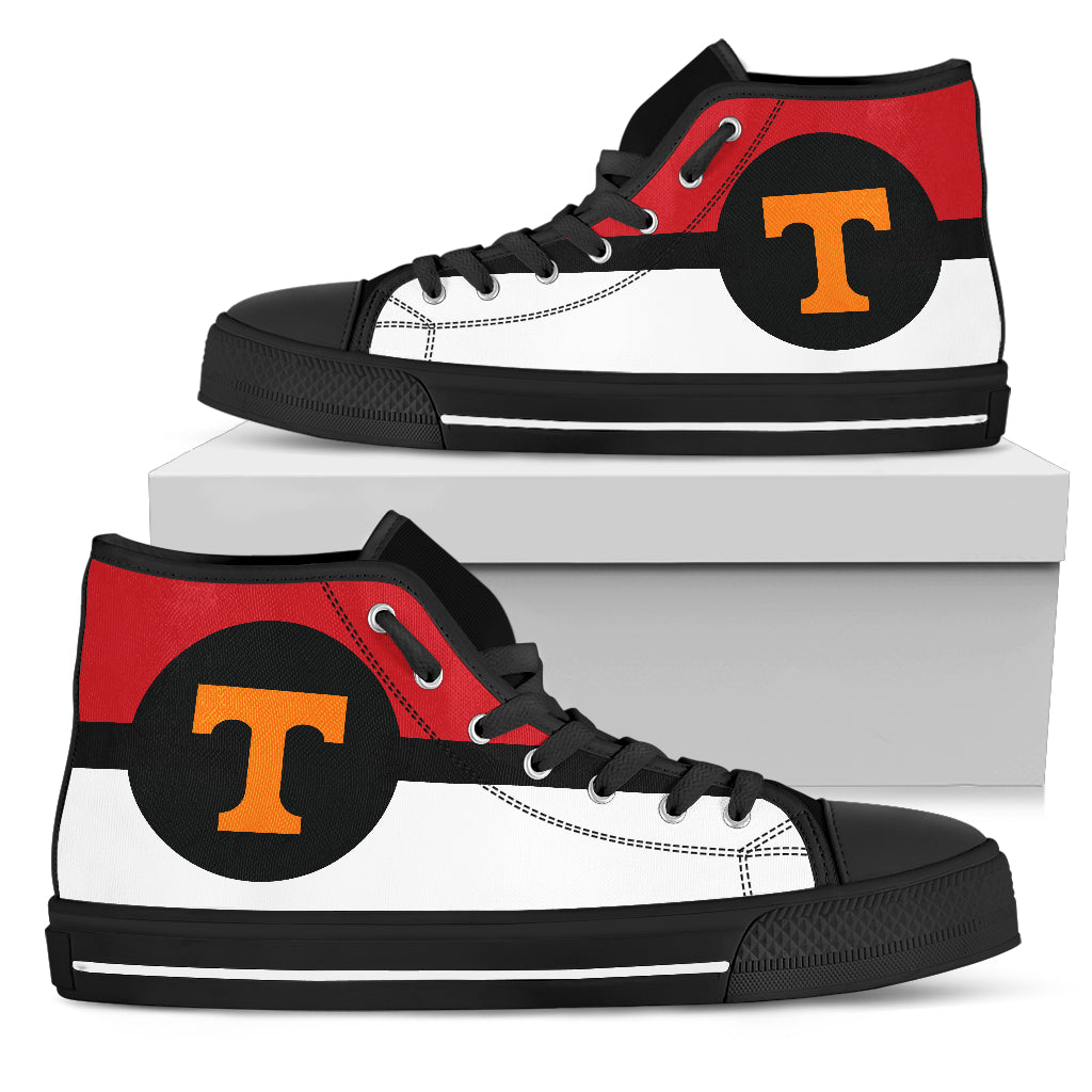 Bright Colours Open Sections Great Logo Tennessee Volunteers High Top ...