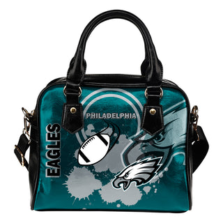 The Victory Philadelphia Eagles Shoulder Handbags