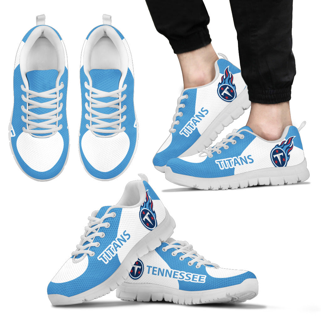 Tennessee Titans Top Logo Sneakers – Best Funny Store