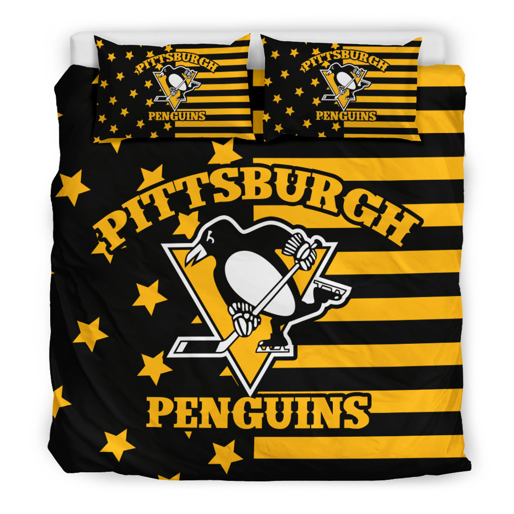 Star Mashup Column Pittsburgh Penguins Bedding Sets Best Funny Store