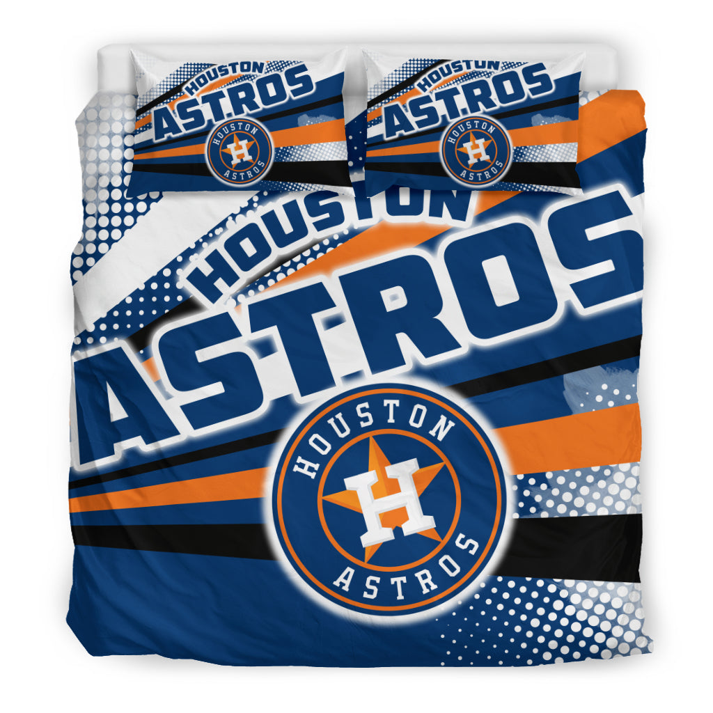 Mlb & Houston Astros Quilt Blanket - Blanketus