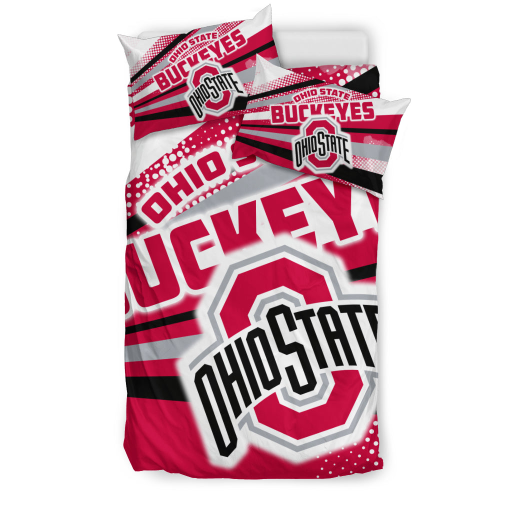 Colorful Shine Amazing Ohio State Buckeyes Bedding Sets Best