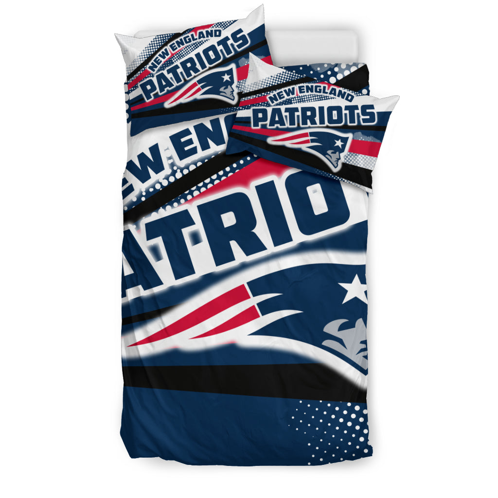 Colorful Shine Amazing New England Patriots Bedding Sets Best