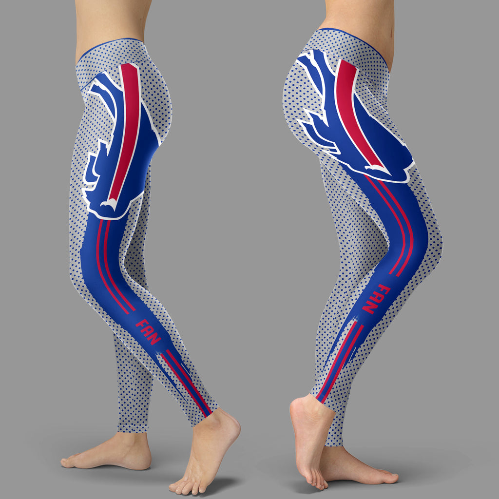 Zubaz NFL Women's Buffalo Bills Solid Leggings, Charcoal