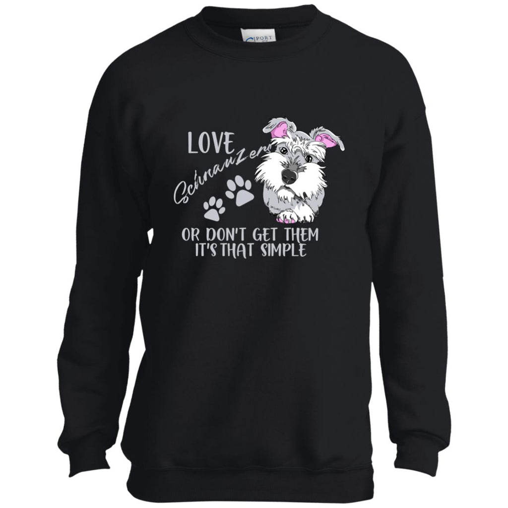 Love Schnauzers Or Don't Get Them Schnauzer T Shirts – Best Funny Store