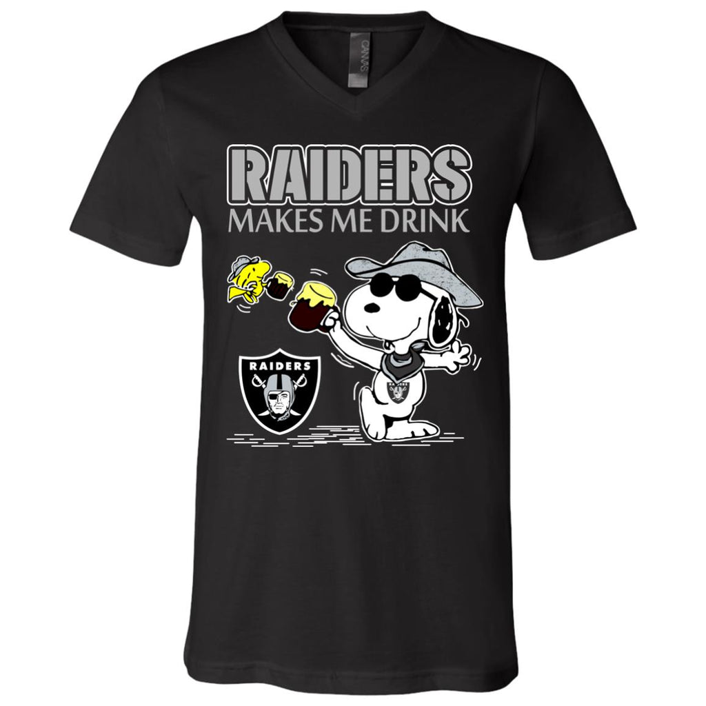 Oakland Raiders Make Me Drinks T Shirts