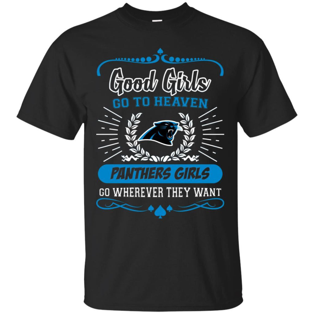 panthers shirts girls