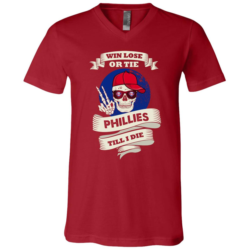 Skull Say Hi Philadelphia Phillies T Shirts – Best Funny Store