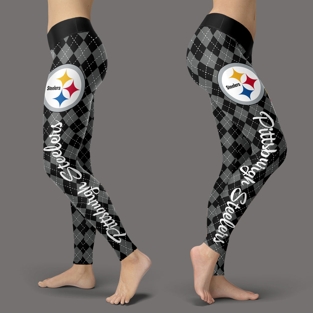 Cosy Seamless Border Wonderful Pittsburgh Steelers Leggings – Best ...