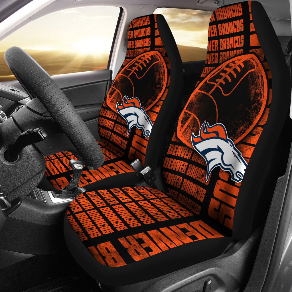 Denver Broncos Car Front Floor Mat