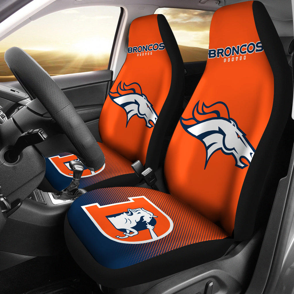 New Fashion Fantastic Denver Broncos Car Seat Covers ...